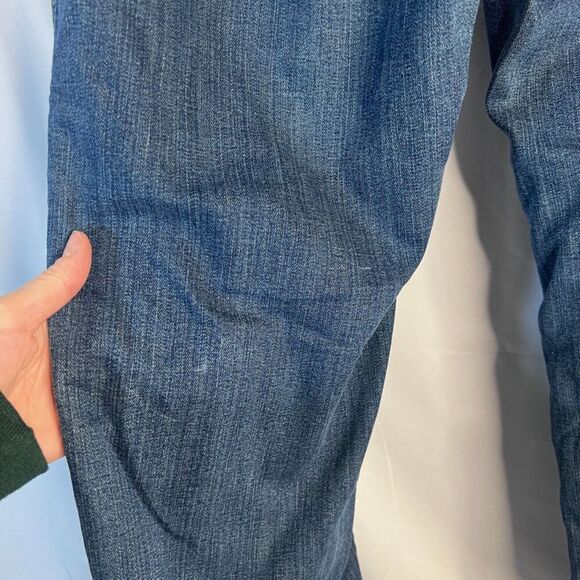 Carhartt Relaxed Fit Flannel Lined Denim Blue Jeans Size 16 Regular - Picture 13 of 13